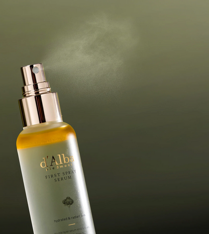 d'alba Piedmont Italian White Truffle First Spray Serum, Vegan Skin Care, Light-weight Face Moisturizer, Glow Serum for Radiant Skin, Non Comedogenic, All In One Mist, Korean Skin Care (3.38 fl oz.=100ml)2-pack