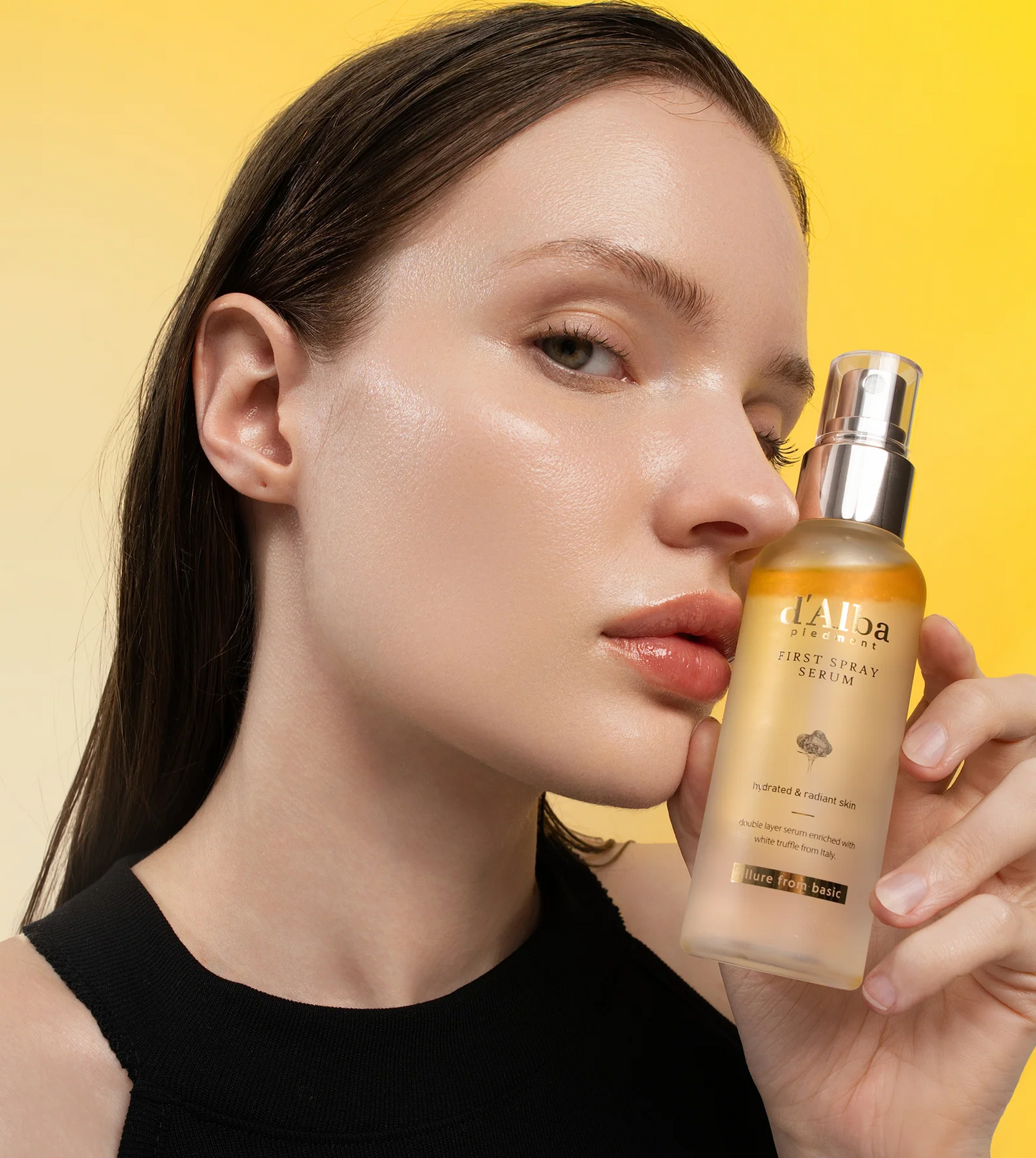 d'alba Piedmont Italian White Truffle First Spray Serum, Vegan Skin Care, Light-weight Face Moisturizer, Glow Serum for Radiant Skin, Non Comedogenic, All In One Mist, Korean Skin Care (3.38 fl oz.=100ml)2-pack